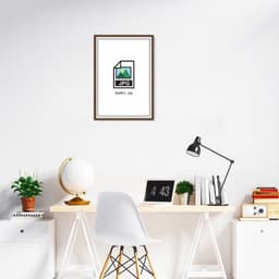 Quadro Divertido .JPG 60x43 Caixa Marrom