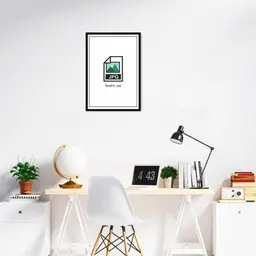 Quadro Divertido .JPG 86x60 Caixa Preto