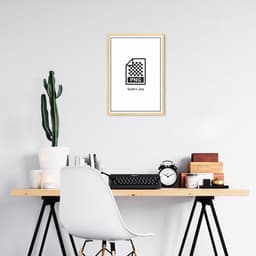 Quadro Divertido .PNG 100x70 Caixa Marfim