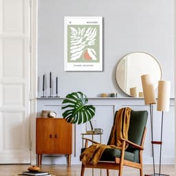 Quadro Matisse Floral Papiers Decoupes 60x43 Caixa Branco