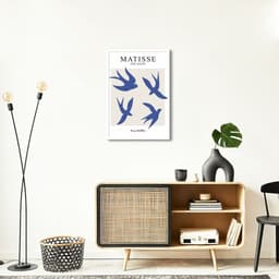 Quadro Matisse The Birds 60x43 Caixa Branco
