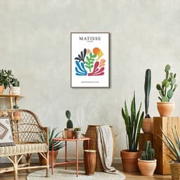 Quadro Matisse The Forms 60x43 Filete Marrom