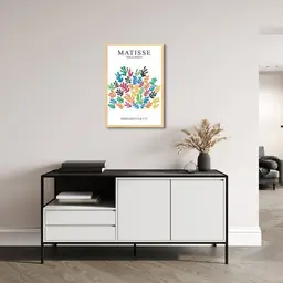 Quadro Matisse The Garden 86x60 Caixa Marfim