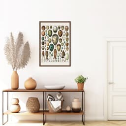 Quadro Vintage Ovos 100x70 Caixa Marrom