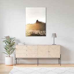 Quadro Visão Cidade Rio de Janeiro 86x60 Sem Moldura