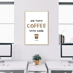 Quadro de Programador 100x70 Filete Marfim