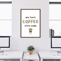 Quadro de Programador 60x43 Caixa Marrom