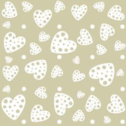 Papel de Parede Infantil Corações Pastel