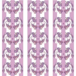 Papel de Parede Infantil Unicórnio Lilás