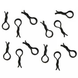 Conjunto 60 Presilhas para Calça Clips Prendedor de Cabides