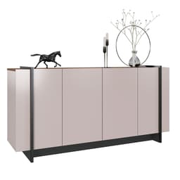 Buffet Copacabana 4 PT Off White e Nogueira