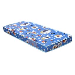 Colchão Infantil Aconchego D18 (10x60x130cm) Azul Estampado