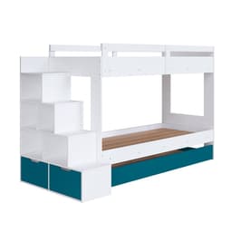 Treliche Charlie 2 Gavetas Branco e Azul