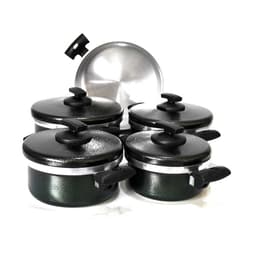 Jogo de Panela Super Craqueado Preto 5 Peças Cooklar