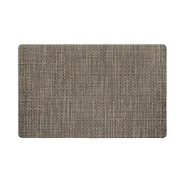 Tapete de Cozinha Sense Trama Cinza Claro 50x80 cm