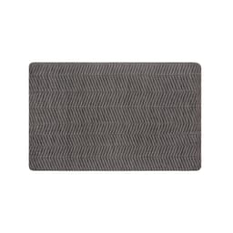 Tapete de Cozinha Sense Trama Cinza Escuro 50x80 cm