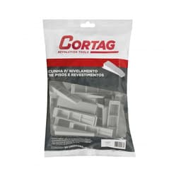 Cunha para Nivelamento de Pisos e Revestimentos Smart 50 Peças - Cortag
