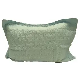 Porta Travesseiro Ultrasound Liso Acqua Color Art Corttex