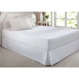Saia Box King Matelada Retângulo Branco Home DesingCorttex
