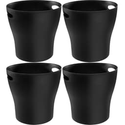 4 Baldes de Gelo Plásticos 7L para Cerveja Vinho Garrafa Cha