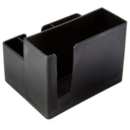 Kit 16 Portas Sachês Guardanapos Açúcar Organizador Coza Bancada Preto