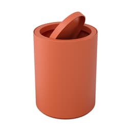Lixeira com Tampa Basculante 1L Serene Laranja
