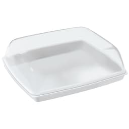 Porta Frios Com Tampa De Plástico Para Guardar Frios Coza Branco