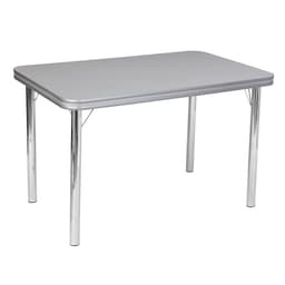 Mesa de Jantar Retangular Carla Cromada 120 cm