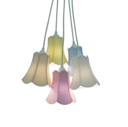 Lustre Pendente Paris Tecidos Arabescos Candy Colors