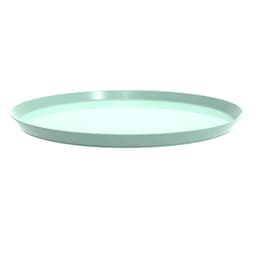 Bandeja Redonda 28cm Verde Menta Servir Bubble Crippa Bar Restaurante