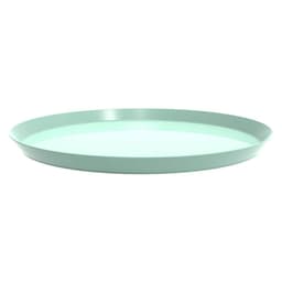 Bandeja Redonda 34cm Verde Menta Servir Bubble Crippa Restaurante Bar