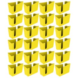 Kit 24 Porta Guardanapos para Mesa Amarelo Trio Crippa Restaurante Lanchonete Hotel