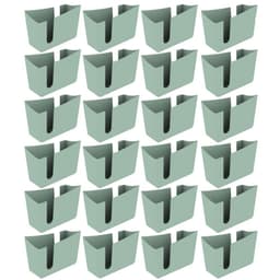 Kit 24 Porta Guardanapos para Mesa Verde Menta Trio Crippa Restaurante Lanchonete Hotel