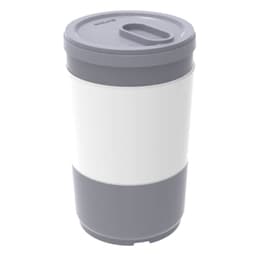 Porta Algodão Cotonete com Tampa Code Crippa Organizador Pia Grafite Bancada