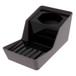 Porta Detergente com Suporte para Sabão e Esponja Preto Smart S Crippa Cozinha