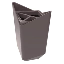 Porta Escova De Dentes Cinza Tornado Prisma Crippa Banheiro Pia Lavabo