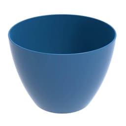 Tigela Redonda Grande 6,2L Crippa Travessa Azul Madrugada Servir Salada Frutas Pratos Quentes