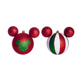 Bola Natal Mickey Disney Pendurar De Árvore De Natal 6 Peças