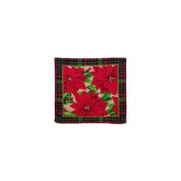 Capa para Almofada Poinsettiia Vermelha 44x44 cm