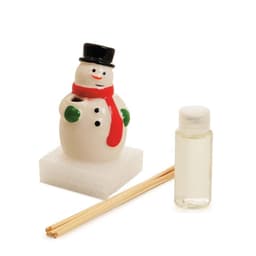 Difusor De Aroma Natal Boneco De Neve Baunilha Cor Vermelho