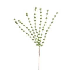 Galho Para Decoração Arranjo Natal Cor Verde 40x20 Cm 1 Peça