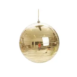 Kit Bola De Natal Para Pendurar Na Árvore 15 Cm Dourado