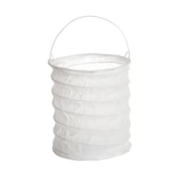 Lanterna com Suporte Para Vela Branco Decoração