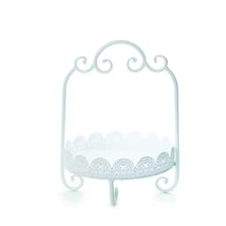 Suporte Para Bolo Cake Com Alca - 28 X 20 Cm Branco