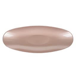 Bandeja Oval Natal Champanhe 40,5X16,5X4,5 D'Rossi