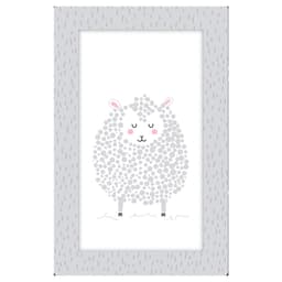 Quadro Placa Decorativa Infantil Ovelha D'Rossi