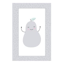 Quadro Placa Decorativa Infantil Pêra D'Rossi