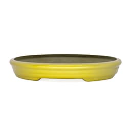 Vaso Bacia Decorativo Osaka Dourado P 7x46x35 cm - D'Rossi