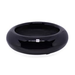 Vaso Bacia Decorativo Redondo Preto M 13x40 cm - D'Rossi