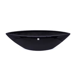 Vaso Decorativo Barca Preto 17x63x17 cm - D'Rossi